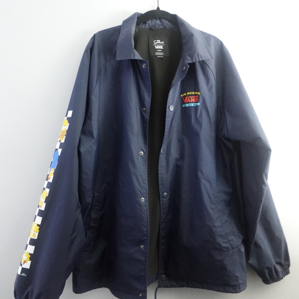 VANS Simpsons Navy Blue Torrey Jacket
Large
